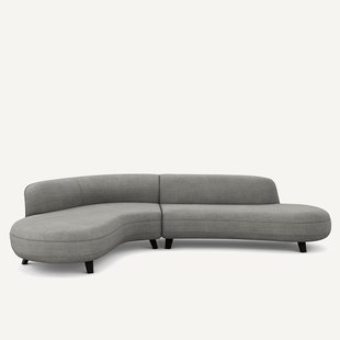 Katoen/linnen hoekbank Rosebury design E.Gallina