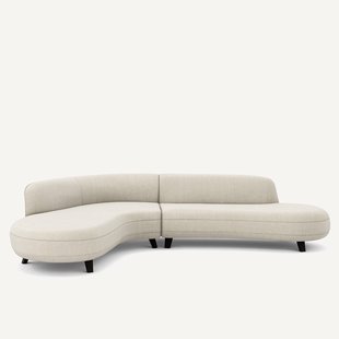 Katoen/linnen hoekbank Rosebury design E.Gallina