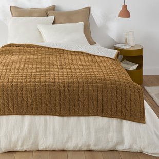 Gematelasseerd dekbed in katoenfluweel, Paulette