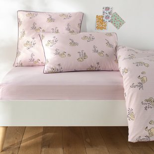 Hoeslaken voor kinderen 50% gerecycled gewassen katoen, SWAN