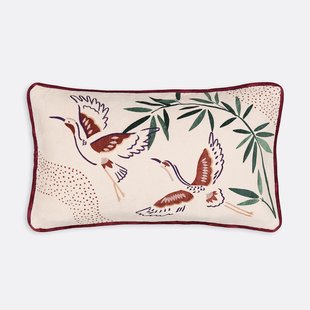 Rechthoekige kussenhoes van fluweel, Izaia