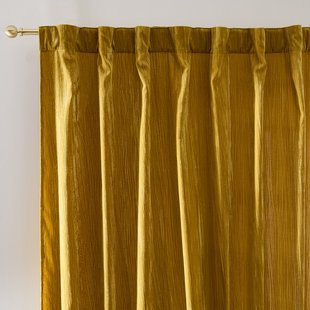 Fluwelen gordijn met verborgen lussen, Susana