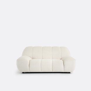 2-zits bank van dik fluweel Nuria