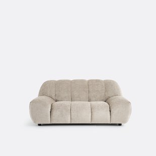 2-zits bank van dik fluweel Nuria