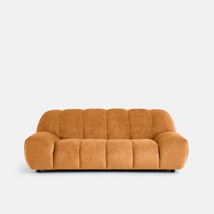 3-zits bank van dik fluweel Nuria