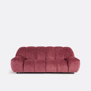 3-zits bank van dik fluweel Nuria