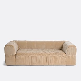 Rechte 3-zit superieur fluweel, LIZZY