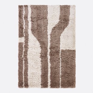 Hoogpolig vloerkleed, abstracte motieven, Belsa