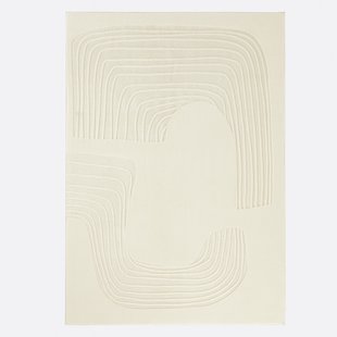 Rechthoekig vloerkleed, lijnenpatroon, Gioma