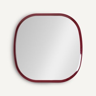 Organische, gelakte spiegel, hoogte 80 cm, ORION