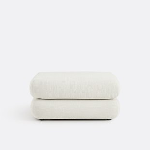 Moduleerbare poef, reliëfstof, HOOVER