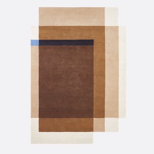 Wollen vloerkleed, ongestructureerd patroon, Kimto