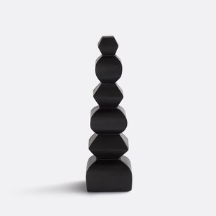 Totemsculptuur in mangohout H32 cm, Ekoa