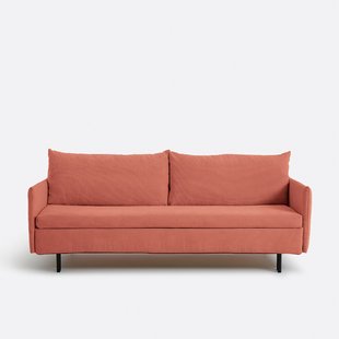 Fijne ribfluwelen slaapbank, ZOFT