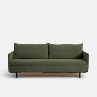 Fijne ribfluwelen slaapbank, ZOFT