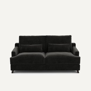 Slaapbank in chenille fluweel, Alwine