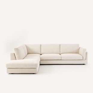 Conv hoekbank. bouclé, César