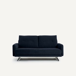 2-zitsbank in chenille fluweel, Delicato