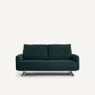 2-zitsbank in chenille fluweel, Delicato