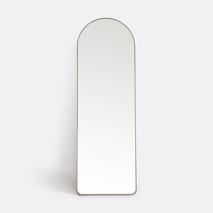 Vrijstaande spiegel of passpiegel 50x150 cm, messing, Iodus