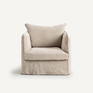 Fauteuil van gekreukt linnen, Neo Chiquito