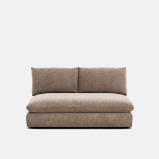 Modulaire 2-zitsbank.gemêleerd polyester, Malo