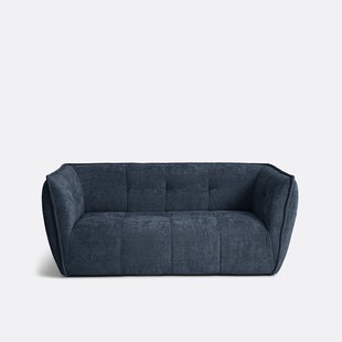 2-zitsbank in gekruist geweven chenille, SIMONE