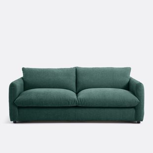 2-, 3-, 4-zits slaapbank.Yde fluweel met reliëf