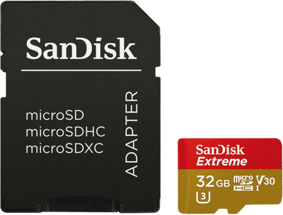 SanDisk Extreme 32GB microSDHC