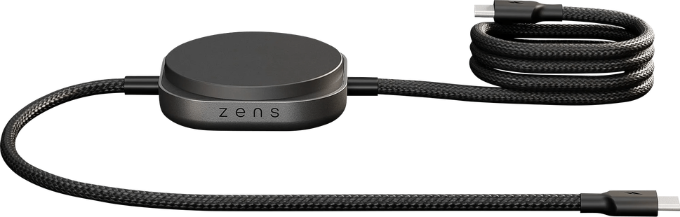 Zens Pro 2 Draadloze Oplader 15 Watt met USB C kabel Zwart