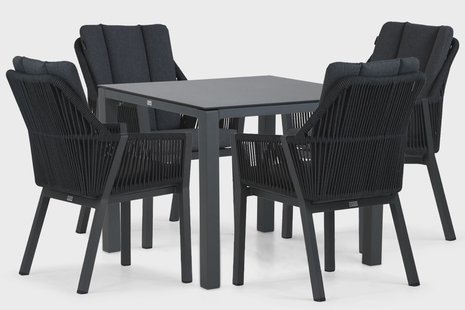 Lifestyle Verona/Mateo 90 cm dining tuinset 5-delig