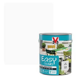 V33 Buitenverf Easy Colours Zijdeglans Wit 2,5l