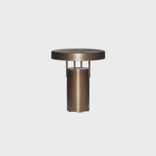 HÜBSCH LED tafellamp BringMe Mini, messing, 20 cm