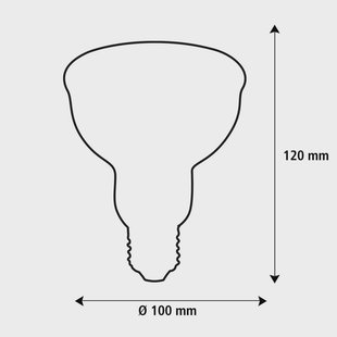 SEGULA Spot Line LED E27 13W PAR30 ambient-dimbaar 36° Ra95