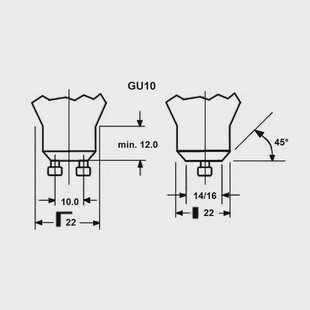 Sylvania LED lamp SUPERIA RETRO ES50 GU10 4,8 W 965 475 lm 36°
