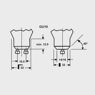 Sylvania LED lamp SUPERIA RETRO ES50 GU10 4,6 W 965 620 lm 36°