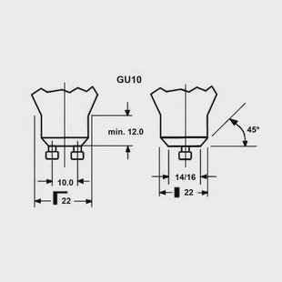 Sylvania LED lamp SUPERIA RETRO ES50 GU10 4,8 W 927 450 lm dimbaar