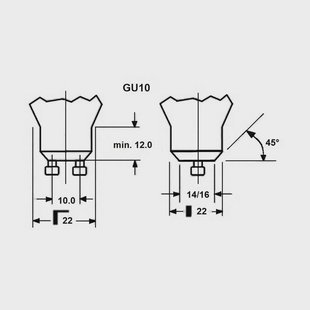 Sylvania LED lamp SUPERIA RETRO, ES50 GU10 6 W 930 575 lm dimbaar