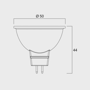 Sylvania LED lamp SUPERIA RETRO GU5.3 MR16 6 W 840 621 lm 36°