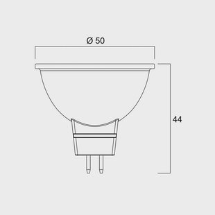 Sylvania LED lamp SUPERIA RETRO GU5.3 MR16 6,1W 827 621lm dimbaar