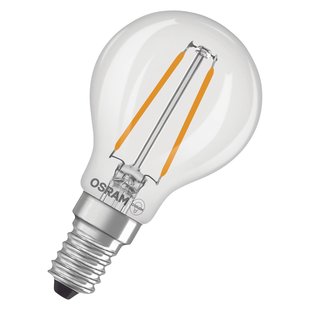 Osram Ledfilamentlamp Peertje Retrofit Classic P - D4,5cm - Warm Wit - E14 - 1,8w
