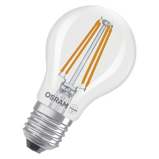 Osram Ledfilamentlamp Peertje Retrofit Classic A - D6cm - Dimbaar - Warm Wit - E27 - 5,9w