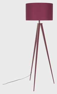 Zuiver Vloerlamp 'Tripod' 157cm, kleur Marsala
