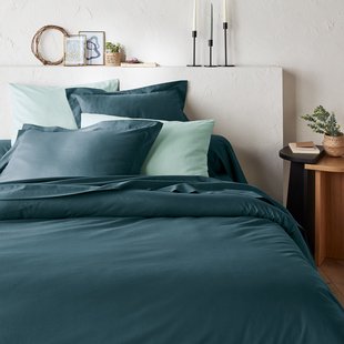 Effen dekbedovertrek in bio katoen, Scenario