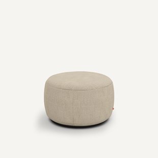 Poef XL chambray linnen, Rosebury