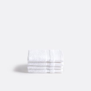 Set van 4 Egyptisch katoenen gastendoekjes 600g/m², Kheops