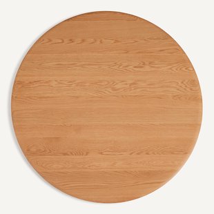 Rond tafelblad in eik,ø137 cm, Roundo