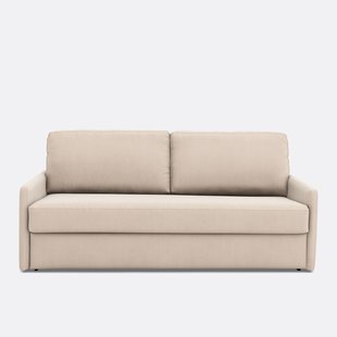 Slaapbank in ribfluweel, Comfort Bultex®, Marta