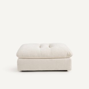 Verstelbare voetsteun van chenillefluweel, Giuliano