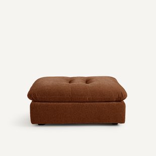 Verstelbare voetsteun van chenillefluweel, Giuliano